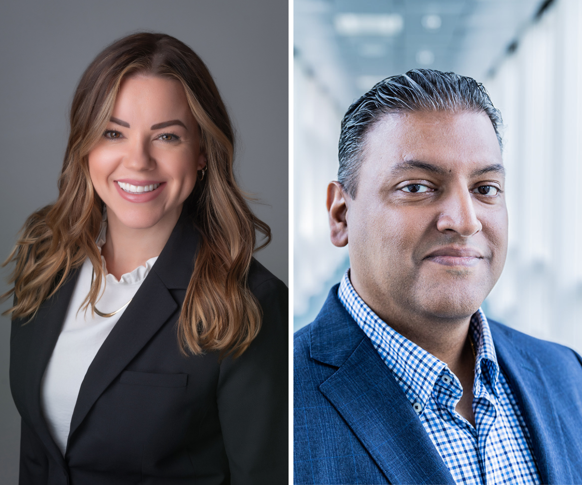 Ashley White and Vimal Vyas