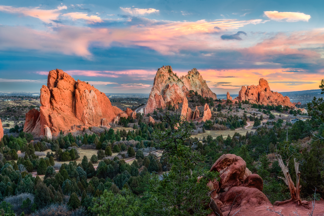 garden of the gods rock formation