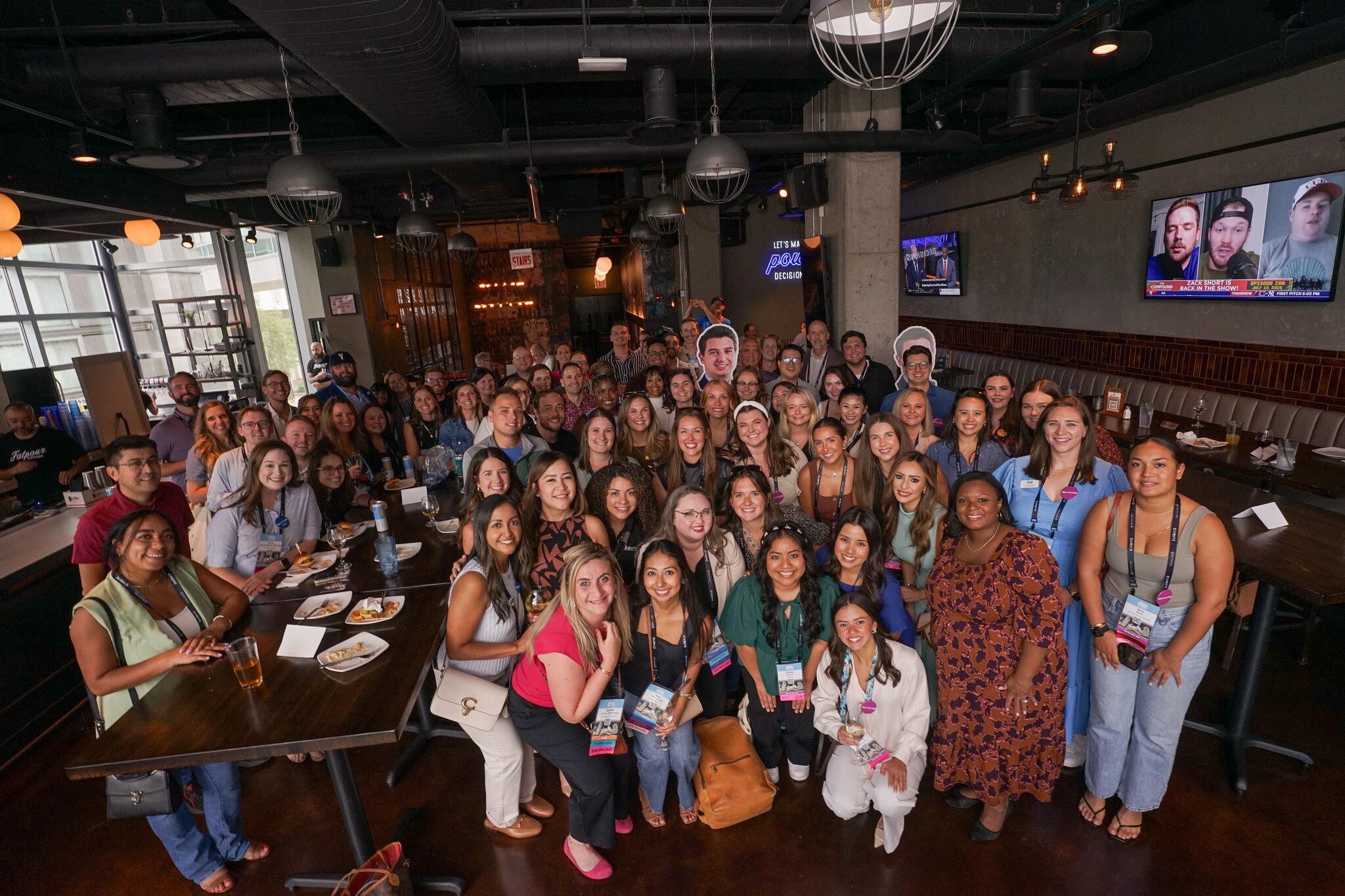 group photo of 30 Under 30 alumni