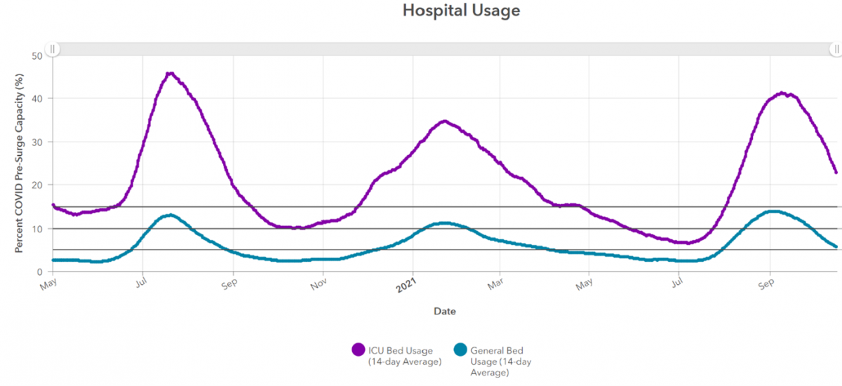 Houston hospital usage