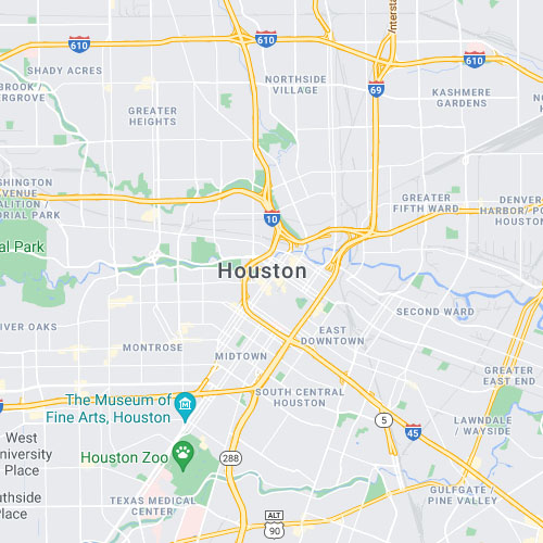 Houston map