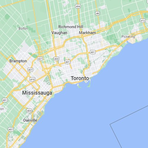 Toronto map