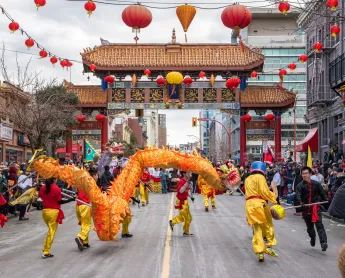 Chinese new year celebration