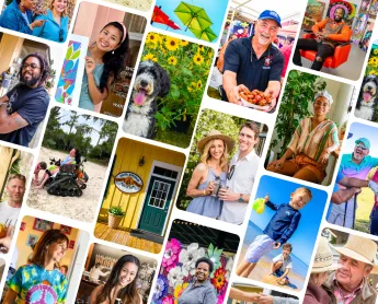 collage of photos of partners of visit the northshore