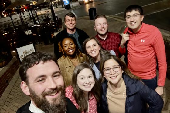 30 Under 30 alumni gather for a group photo during 2023 Business Events Industry Week.