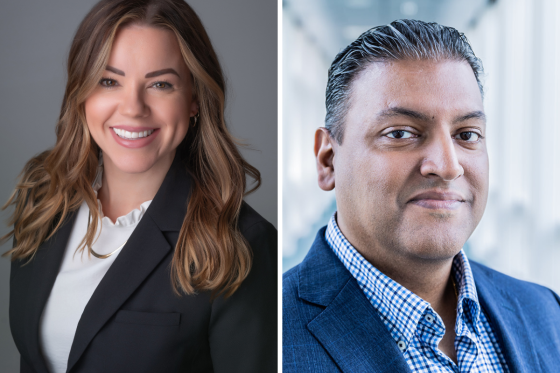 Ashley White and Vimal Vyas