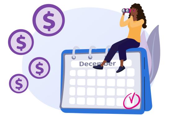 leftover budget graphic