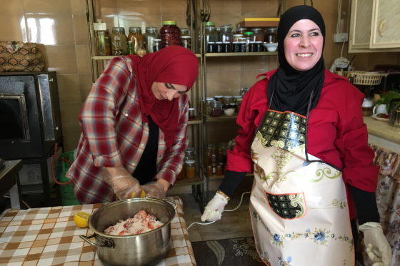 women cooking