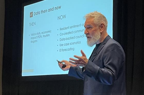 David Peacock speaking at Advocacy Summit