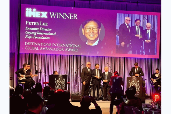 Peter Lee Award at IMEX
