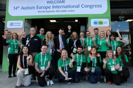 Ireland team at Europe Autism Congress