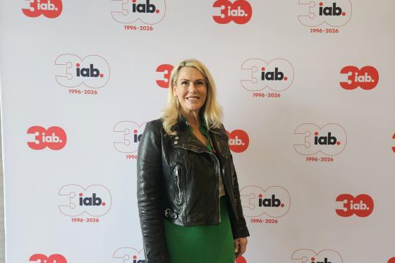 Barbara at a conference