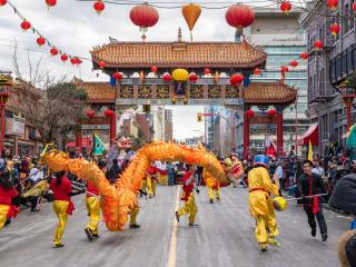 Chinese new year celebration