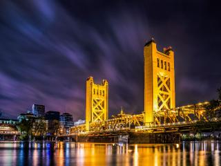 Tower Bridge at night
