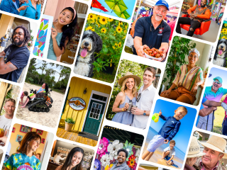 collage of photos of partners of visit the northshore