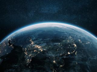 Earth at night