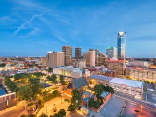 Oklahoma city skyline 