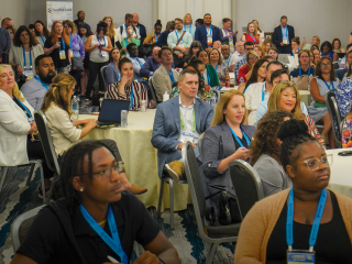 group of session attendees