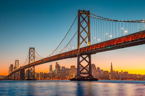 Golden Gate Bridge in San Francisco, California, USA