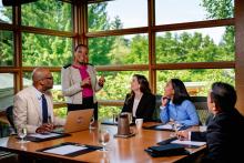 Cedarbrook Lodge Hotel meeting and event space promo photo