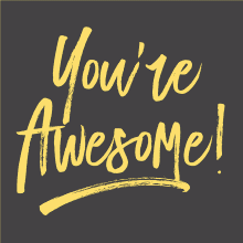 You're Awesome icon