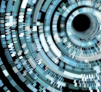 Computer Developed Image with circles