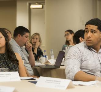 Students in CDME course