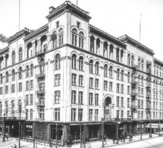 Cadillac Hotel sketch