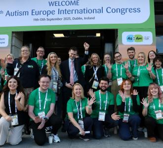 Ireland team at Europe Autism Congress