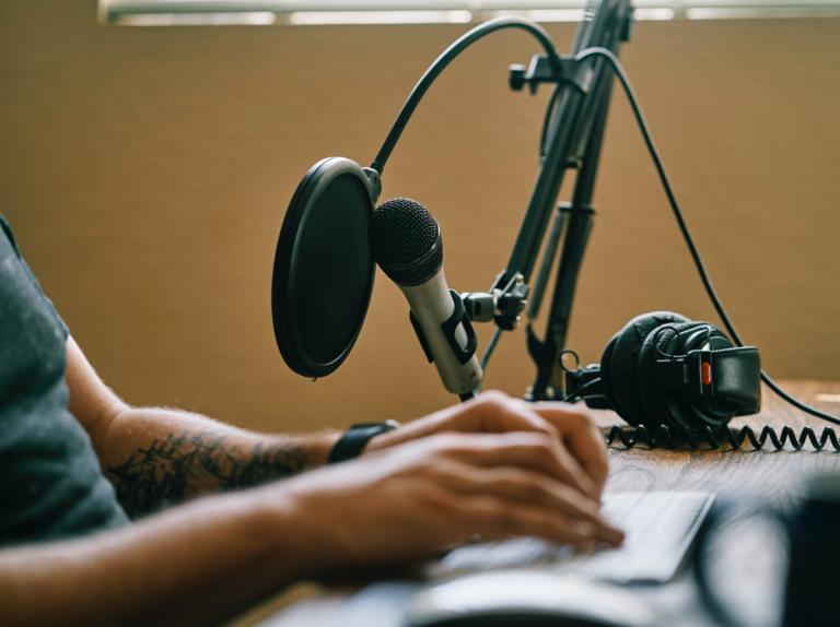 <span>Content Strategy Starts with a Podcast</span>
